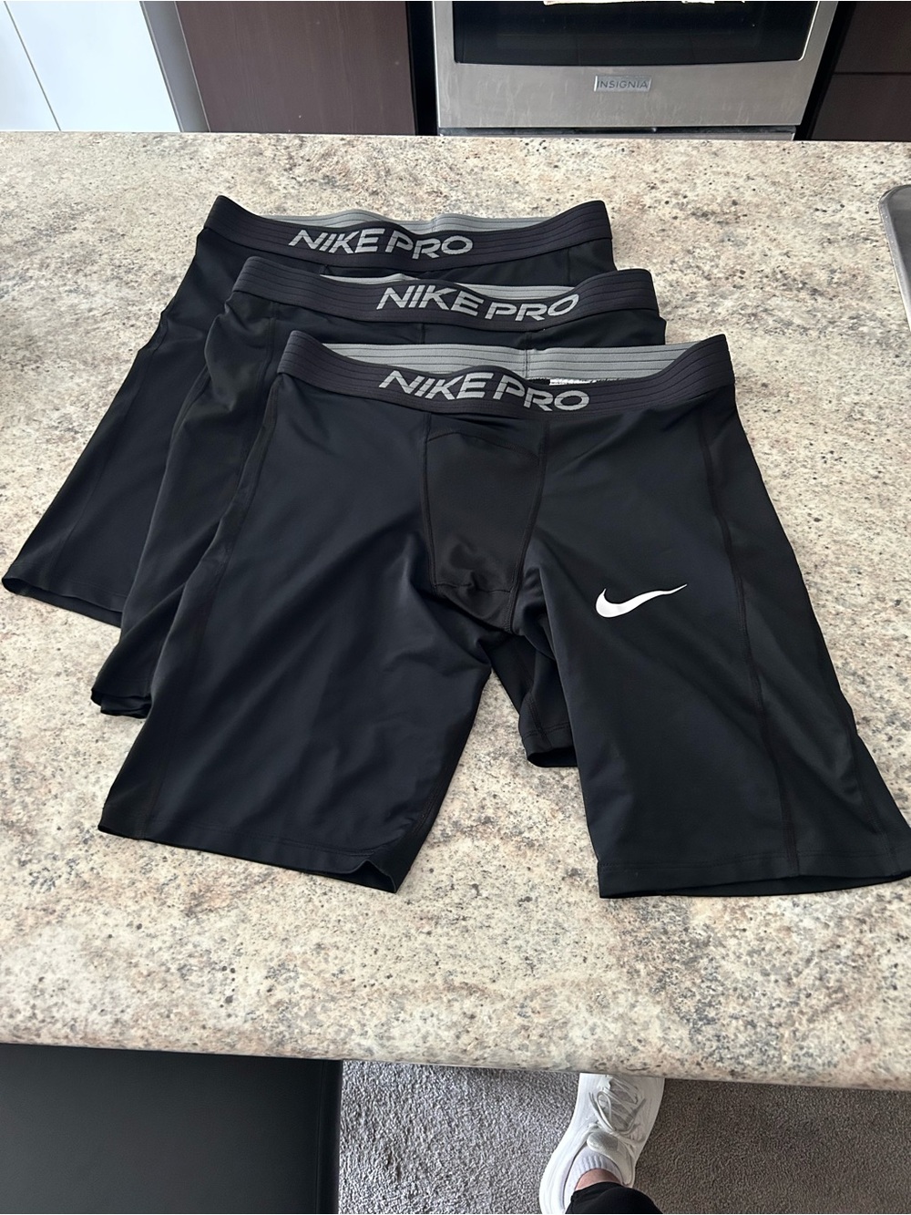 Nike Black Men’s Athletic Compression shorts / briefs - 3 Pack - never worn